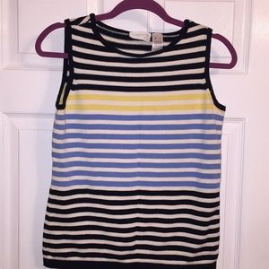 LIZ CLAIBORNE sleeveless sweeter size SM.
